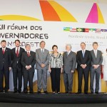 Governadores divulgam a Carta da Barra dos Coqueiros - Governadores do Nordeste e o de Minas Gerais se reúnem para foto oficial / Foto: Marcos Rodrigues/ASN