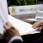 Governador Marcelo Déda prestigia posse da nova Mesa Diretora do TJ/SE -