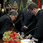 Governador Marcelo Déda prestigia posse da nova Mesa Diretora do TJ/SE -