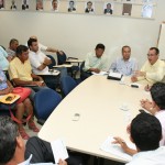 Governo aponta solução para rizicultores junto à Conab - Fotos: Luiz Carlos Lopes Moreira/Seagri