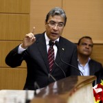 Déda faz a leitura da mensagem do Governo na abertura dos trabalhos legislativos em 2011 -