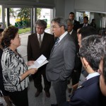 Governador recepciona Dilma Rousseff no aeroporto de Aracaju -