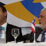 Governadores nordestinos concedem entrevista ao final do Fórum  - O governador da Bahia