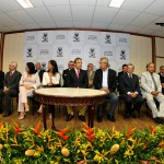 Governador Marcelo Déda empossa oficialmente sete novos secretários  - Foto: Marcos Rodrigues/ASN