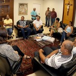 Déda recebe representantes da Central dos Trabalhadores do Brasil -