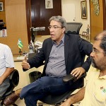 Déda recebe representantes da Central dos Trabalhadores do Brasil -