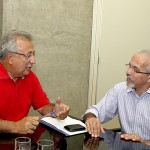 Vicegovernador Jackson Barreto recebe visita do prefeito de Aracaju -