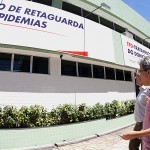 Déda e ministro visitam o Centro de Retaguarda em Epidemias -