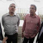 Déda e ministro visitam o Centro de Retaguarda em Epidemias -