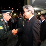 Governador enaltece conquistas ao participar da passagem de comando da PM/SE - Fotos: Marcos Rodrigues/ASN
