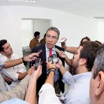 e o governador Marcelo Déda