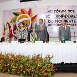 Déda abre oficialmente a XII edição do Fórum dos Governadores do Nordeste -