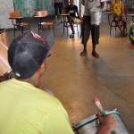 Oficinas de percussão e reciclagem começam a agitar o Verão Sergipe - Fotos: Fabiana Costa/Secult