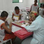 Adolescentes da Fundação Renascer participam do Sergipe Alfabetizado -