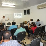 Secretário nega denúncias de favorecimento de licença ambiental a empresa  -  Secretário concedeu coletiva à imprensa no auditório da Adema / Fotos: Ascom/Semarh