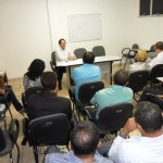 Secretário nega denúncias de favorecimento de licença ambiental a empresa  -  Secretário concedeu coletiva à imprensa no auditório da Adema / Fotos: Ascom/Semarh