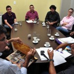 SSP discute a segurança para a gravação da novela Cordel Encantado  - Fotos: Allan de Carvalho/SSP