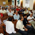 Seagri e Emdagro se reúnem para discutir ações de desenvolvimento do meio rural - Secretário José Sobral discursa diante de dirigentes e técnicos da Emdagro / Foto: Ascom/Emdagro