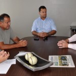 Secretário visita sede do Cosems e conversa com secretários municipais - Fotos: Fabiana Costa (Ascom/SES)
