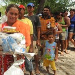 5 mil cestas de alimentos doadas pelo Estado - A secretária de Estado da Inclusão Social