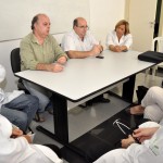 Somese visita Oncologia do Huse e propõe parcerias para melhorar o serviço - Fotos: Fabiana Costa/SES