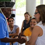 Secretária adjunta da Educação visita comunidade Xokó e Quilombola - A secretária adjunta de Estado da Educação