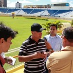 Governo entrega o Batistão revitalizado e pronto para jogos da temporada 2011 - O secretário Maurício Pimentel