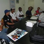 se reuniu com o secretário do Esporte e do Lazer