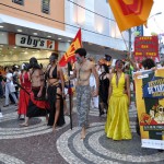 Secult divulga Festival de Teatro em cortejo no Centro de Aracaju - Fotos: Fabiana Costa/Secult