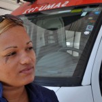 Primeira condutora de viatura do Samu abre novo espaço para mulheres - Fotos: Fabiana Costa/SES