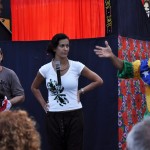 Teatro de bonecos faz sucesso na praça Fausto Cardoso - Fotos: Fabiana Costa/Secult
