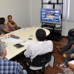 Conselhos de Saúde interagem em videoconferência sobre a dengue - Fotos: Fabiana Costa