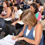Gestores da SES apresentam indicadores das áreas para definir prioridades - Fotos: Fabiana Costa/SES
