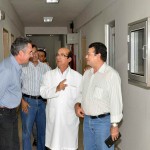 Secretário de Saúde visita o Hospital e Maternidade Santa Izabel - Visita ao centro cirúrgico