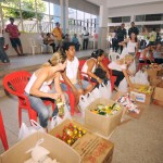 Ação solidária em Itabaiana arrecada mais de 33 toneladas de alimentos para sertanejos - A secretária de Estado da Inclusão