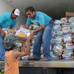 Monte Alegre e Glória recebem 3ª etapa de alimentos doados pelo Governo - Fotos: Edinah Mary/Seides