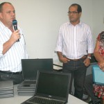 Coordenadores do 'Se Liga' e 'Acelera' são contemplados com computadores  - Entrega de computadores doados pelo Instituto Ayrton Senna / Fotos: Ascom/Seed