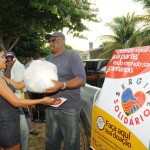 Porto da Folha recebe donativos do 'Sergipe Solidário' - Entrega de doações em Porto da Folha por meio do programa Sergipe Solidário