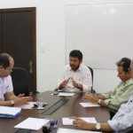 Secretário se reúne com o Capitão dos Portos de Sergipe - Fotos: Mario Sousa/Seinfra