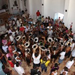 Déda é recebido com festa pelos índios xocós ao entregar a restauração da Igreja de São Pedro   - Foto: Mario Sousa