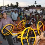 Governador inaugura moderna praça no município de Riachuelo  -