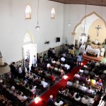 Déda celebra os 156 anos de Aracaju em missa no Santo Antônio - Fotos: Marco Vieira/ASN