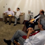 Governador reúnese com o prefeito de Poço Verde -