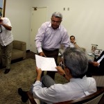 Governador reúnese com o prefeito de Poço Verde -