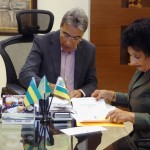no Palácio - Auditor e conselheirapresidente do TCE estiveram no gabinete do governador / Fotos: Marco Vieira
