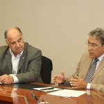 Governador reúnese com o presidente em exercício da Petrobras -