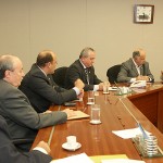 Governador reúnese com o presidente em exercício da Petrobras -
