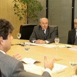 Governador participa de reunião com diretoria do BNDES no Rio -