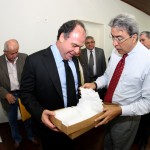 o governador Marcelo Déda e o prefeito de Aracaju
