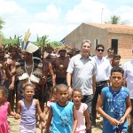 Déda é recebido com festa pelos índios xocós ao entregar a restauração da Igreja de São Pedro   - Foto: Mario Sousa